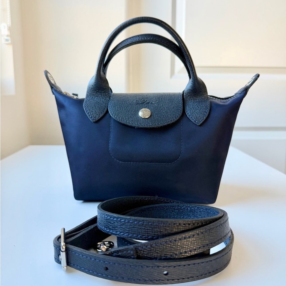 Longchamp Le Pliage XS Navy blue